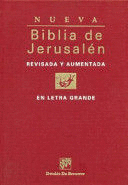 BIBLIA DE JERUSALÉN : EN LETRA GRANDE