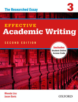 EFFECTIVE ACADEMIC WRITING 2ND EDITION 3 STUDENT'S BOOK WITH ONLINE PRACTICE