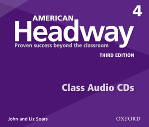 AMERICAN HEADWAY 4. CLASS CD 3RD EDITION (4)