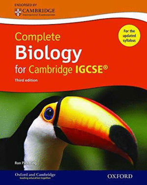 COMPLETE BIOLOGY FOR CAMBRIDGE IGCSE