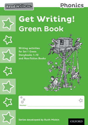 READ WRITE INC. PHONICS: GET WRITING!: GREEN BOOK PACK OF 10