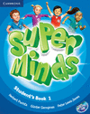 SUPER MINDS 1 STUDENT`S BOOK + DVD R