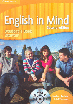 ENGLISH IN MIND STARTER LEVEL STUDENT'S BOOK WITH DVD-ROM 2ND EDITION