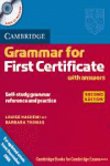 GRAMMAR FOR FIRST CERTIFICATE WITH ANSWERS 2ªED