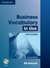 BUSINESS VOCABULARY IN USE INTERMEDIATE WITH ANSWERS AND CD-ROM 2ND EDITION