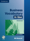 BUSINESS VOCABULARY IN USE ADVANCED WITH ANSWERS AND CD-ROM 2ND EDITION