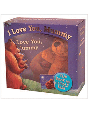 I LOVE YOU MUMMY (GIFT BOOK) STORY BOOK AND CUDDLY BEAR