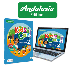 KIDS CAN! ANDALUCIA 2 PUPIL'S BOOK: LIBRO DE TEXTO DE INGLÉS IMPRESO CON ACCESO A LA VERSIÓN DIGITAL