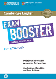 CAMBRIDGE ENGLISH EXAM BOOSTERS. BOOSTER FOR ADVANCED WITH ANSWER. KEY WITH AUDI