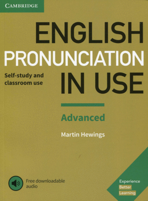 ENGLISH PRONUNCIATION IN USE ADVANCED BOOK WITH ANSWERS AND DOWNLOADABLE AUDIO