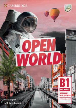 OPEN WORLD PRELIMINARY.  WORKBOOK WITH ANSWERS WITH AUDIO DOWNLOAD