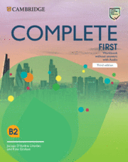 COMPLETE FIRST. WORKBOOK WITH ANSWERS WITH AUDIO.