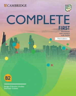 COMPLETE FIRST B2 (3RD ED). WORKBOOK WITH ANSWERS WITH AUDIO