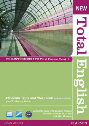 NEW TOTAL ENGLISH PRE-INTERMEDIATE FLEXI COURSEBOOK 2 PACK