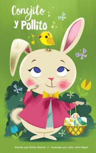 TALL BOARD BOOK SPANISH BUNNY AND CHICK