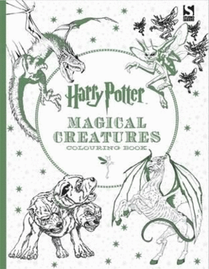 HARRY POTTER COLOURING BOOK MAGICAL CREATURES