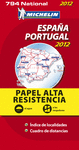 MAPA NATIONAL ESPAÑA PORTUGAL 2012 