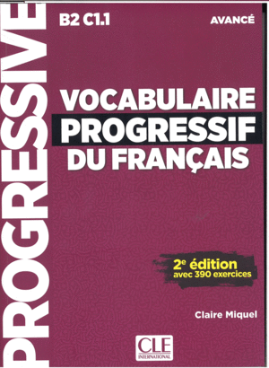 VOCABULAIRE PROGRESSIF DU FRANÇAIS (+ CD) - 2º EDITION