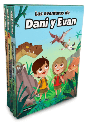 ESTUCHE LAS AVENTURAS DE DANI Y EVAN (1+2+3)