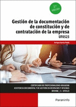 GESTIÓN DE LA DOCUMENTACIÓN DE CONSTITUCIÓN Y DE CONTRATACIÓN DE