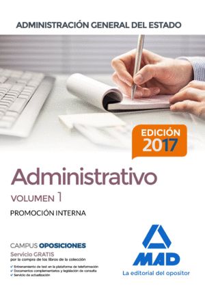 ADMINISTRATIVO DE LA ADMINISTRACIÓN GENERAL DEL ESTADO (PROMOCIÓN INTERNA). TEMA