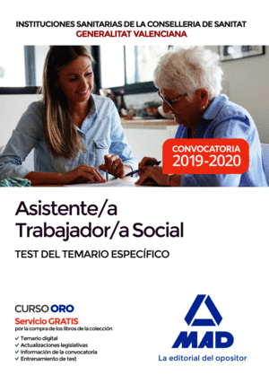 ASISTENTE/A TRABAJADOR/A SOCIAL DE LAS INSTITUCIONES SANITARIAS DE LA CONSELLERI