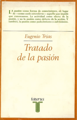 TRATADO DE LA PASIÓN
