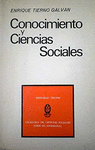 CONOCIMIENTO Y CIENCIAS SOCIALES