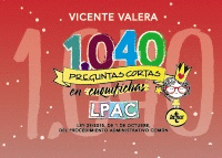 1040 PREGUNTAS CORTAS EN «CUQUIFICHAS» LPAC