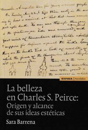 LA BELLEZA EN CHARLES S. PEIRCE