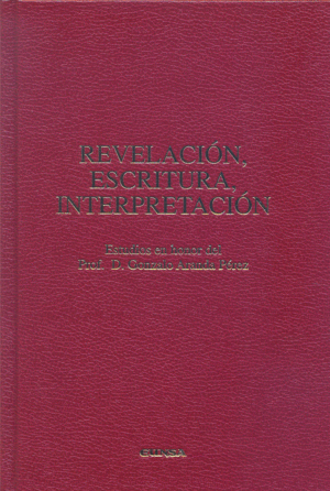 REVELACION ESCRITURA INTERPRETACION