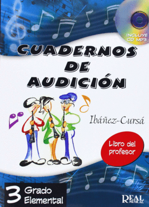 CUADERNOS DE AUDICIÓN VOL.3 - PROFESOR (NUEVA EDICIÓN) CUADERNOS DE AUDICIÓN VOL