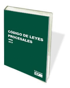 CÓDIGO DE LEYES PROCESALES 2013