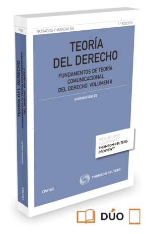 TEORÍA DEL DERECHO (VOLUMEN II) (PAPEL + E-BOOK)