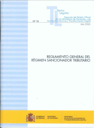 REGLAMENTO GENERAL DEL RÉGIMEN SANCIONADOR TRIBUTARIO