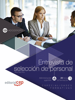 ENTREVISTA DE SELECCIÓN DE PERSONAL (ADGD092PO). ESPECIALIDADES FORMATIVAS