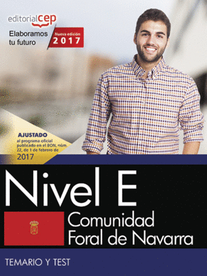 COMUNIDAD FORAL DE NAVARRA. NIVEL E. TEMARIO Y TEST