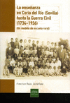 LA ENSEÑANZA EN CORIA DEL RÍO (SEVILLA) HASTA LA GUERRA CIVIL (1734-1936)