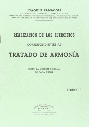 REALIZACIÓN EJERCICIOS ARMONÍA VOL.II