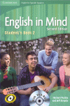 ENGLISH IN MIND 2 STUDENTS BOOK + DVD