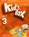 KID'S BOX 3ºPRIM. ACTIVITY+CD+STICKERS. 2ND.EDITION