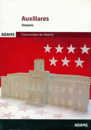 AUXILIARES. TEMARIO. COMUNIDAD DE MADRID