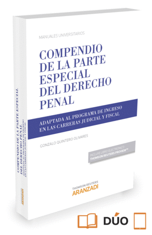 COMPENDIO DE LA PARTE ESPECIAL DEL DERECHO PENAL (PAPEL + E-BOOK)