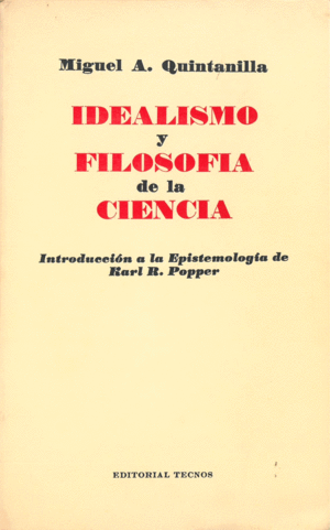IDEALISMO Y FILOSOFIA DE LA CIENCIA