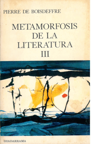 METAMORFOSIS DE LA LITERATURA 3